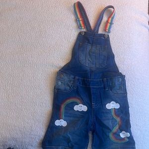 Hand painted overalls